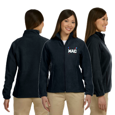 MAC Navy Fleece Jacket, Women's Full Zip – Way Nuff Stuff
